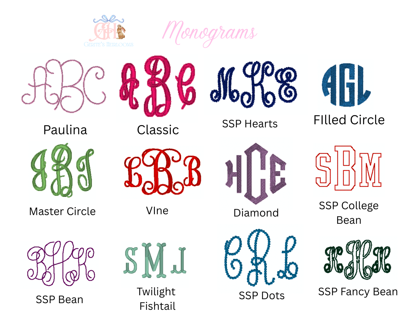 Monogramed Sweatshirt