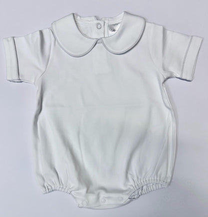 Personalized Boys Short Sleeve Bubble - Blue