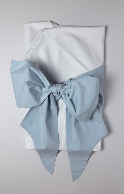 Personalized Newborn Baby Bow Sash